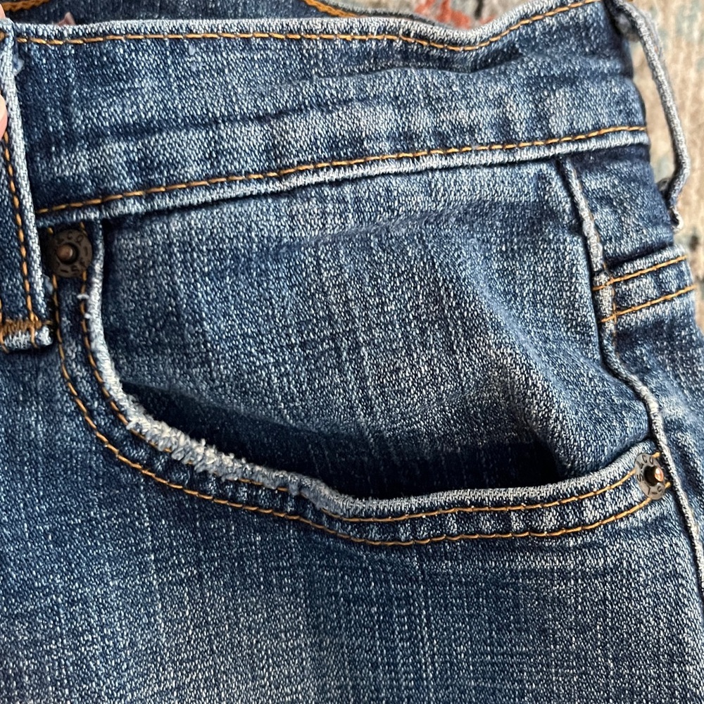 Levi’s Blue Straight 505 Cut-off Capri Jeans - Picture 15 of 15
